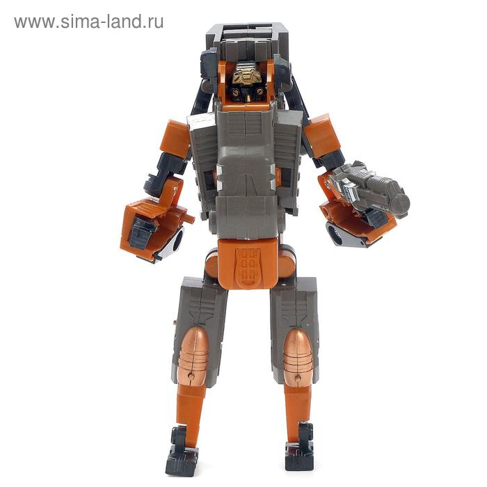Робот-бластер «Титан», трансформируется, в комплекте 3 мягкие пули, цвет коричневый Робот-бластер «Титан», трансформируется, в комплекте 3 мягкие пули, цвет коричневый