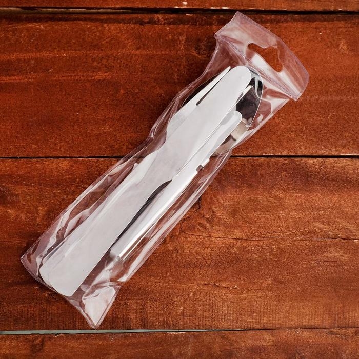 Набор туриста 4в1 рукоять-открывалка 18х6см Набор туриста 4в1 рукоять-открывалка 18х6см