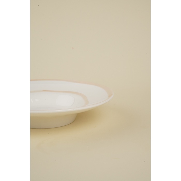 Тарелка для пасты SL Home &laquo;Гато&raquo;, 170 мл, d=21 см, цвет белый