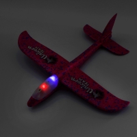 Самолёт Unicorn team, розовый, диодный Самолёт Unicorn team, розовый, диодный