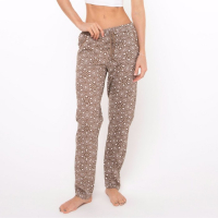 Брюки женские, цвет бежевый, размер 46 Брюки женские, цвет бежевый, размер 46