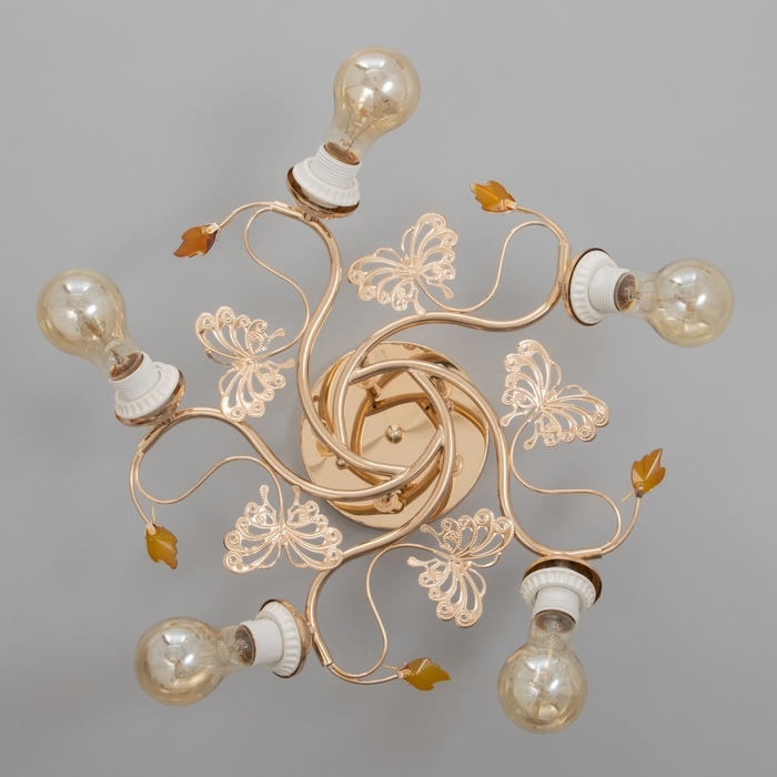 Люстра "Велма"3х40Вт Е27 Золото МОДЕЛЬ: 2600549