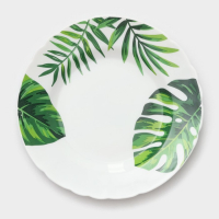 Сервиз столовый «Лист папоротника», 37 предметов, стеклокерамика Сервиз столовый «Лист папоротника», 37 предметов, стеклокерамика