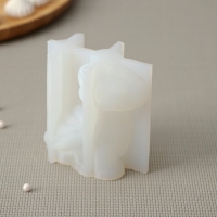 Силиконовый молд &laquo;Дракоша Лилу&raquo;, 4.2&times;6.5 см, высота 7.5 см, цвет прозрачный