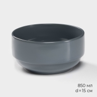 Набор фарфоровой посуды Magistro Night, 16 предметов: тарелка d=25,5 см, d=19 см, миска 850 мл, d=15 см, кружка 320 мл, цвет серый Набор фарфоровой посуды Magistro Night, 16 предметов: тарелка d=25,5 см, d=19 см, миска 850 мл, d=15 см, кружка 320 мл, цвет серый