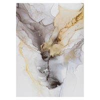 Картина-холст на подрамнике "Абстракция. Позолота" 50х70 см Картина-холст на подрамнике "Абстракция. Позолота" 50х70 см