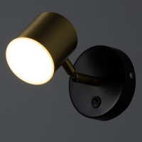 Бра "Алонсо" LED 5Вт золото-черно 10х7,5 см