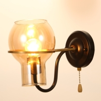 Бра "Кэган" E27 40Вт черный 12х24х23 см Бра "Кэган" E27 40Вт черный 12х24х23 см