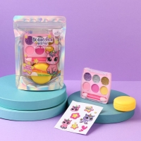 Набор детской косметики с наклейками &laquo;Волшебной девочке&raquo;, тени, блеск для губ