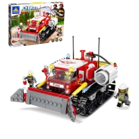 Конструктор пожарные &laquo;Гусеничный вездеход&raquo;, стреляет водой, 298 деталей