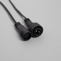 Гирлянда &laquo;Клип-лайт&raquo; 5 нитей по 20 м, IP44, УМС, тёмная нить, 665 LED, свечение фиолетовое, 24 В