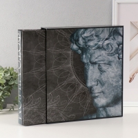 Фотоальбом на 500 фото 10x15 см "Давид и мандала" в коробке, тиснение 5,5x30x33,5 см