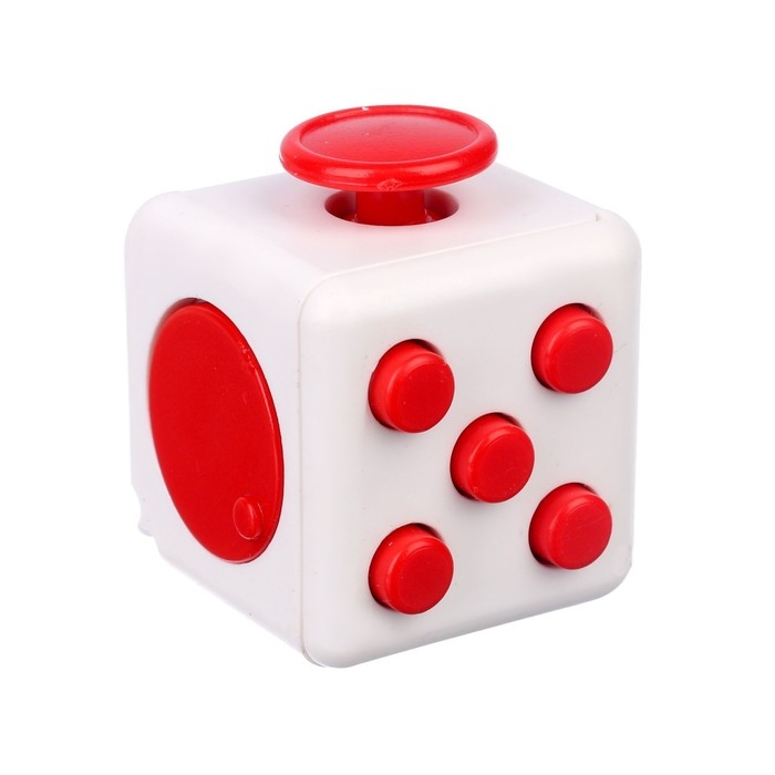 Фиджет кубик антистресс &laquo;Авокадо&raquo;, МИКС, в шоубоксе