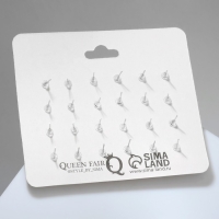 Набор серьги 12 пар &laquo;Вкусняшки&raquo; фруктики, цветные в серебре