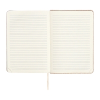 Ежедневник датированный 2025 A5 168 листов, deVENTE.Barbara, твердая обложка кожзам с поролоном, хлястик, перфорация, ляссе, блок 70, бежевый Ежедневник датированный 2025 A5 168 листов, deVENTE.Barbara, твердая обложка кожзам с поролоном, хлястик, перфорация, ляссе, блок 70, бежевый