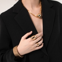 Кольцо металл «Тренд» купол, цвет золото, размер 18 Кольцо металл «Тренд» купол, цвет золото, размер 18