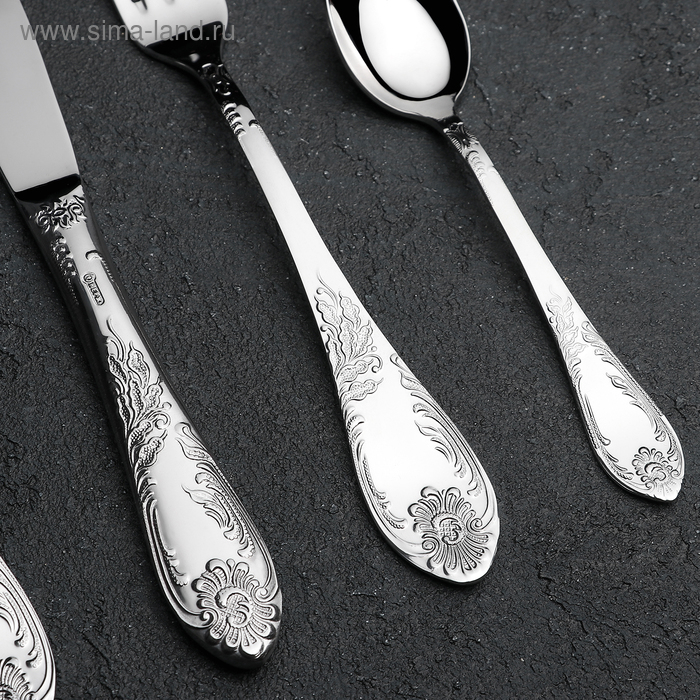 Набор столовых приборов &laquo;Императорский&raquo;, 24 предмета, декоративная коробка