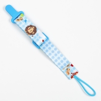 Держатель для соски - пустышки «Львята», на ленте Держатель для соски - пустышки «Львята», на ленте