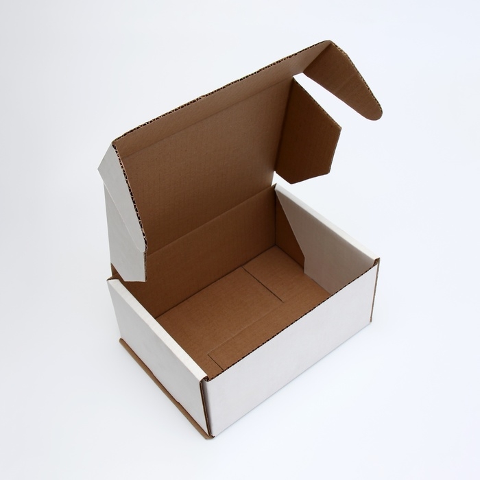 Коробка самосборная, белая, 22 х 16,5 х 10 см