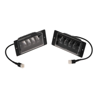 Противотуманная фара 17.3×6 см, 12 В, 19 Вт, 1368 Лм, провод 26 см, белый, набор 2 шт Противотуманная фара 17.3×6 см, 12 В, 19 Вт, 1368 Лм, провод 26 см, белый, набор 2 шт