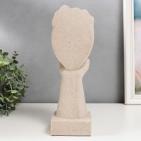 Сувенир полистоун "Воздушный поцелуй" песочный 32,5х13,5х10 см Сувенир полистоун "Воздушный поцелуй" песочный 32,5х13,5х10 см