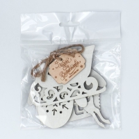 Ёлочные игрушки новогодние &laquo;Новый год: Чудес и волшебства&raquo;, набор 5 шт