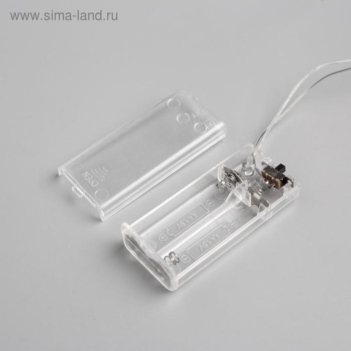 Светодиодная фигура &laquo;Оленёнок&raquo; 28 &times; 36 &times; 10 см, акрил, 10 LED, батарейки ААх2 (не в комплекте), свечение мульти (RGB)