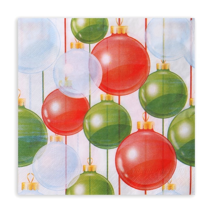 Новогодние салфетки бумажные Лилия «Магия праздника», 2 слоя, 33х33 см, 20 шт Новогодние салфетки бумажные Лилия «Магия праздника», 2 слоя, 33х33 см, 20 шт