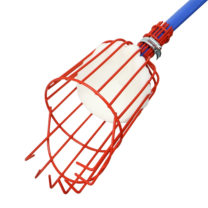 Плодосъемник на металлическом черенке, d = 15 см, 120 см, Greengo