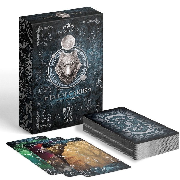 Таро &laquo;Moon and Wolf&raquo;, 78 карт (6х11 см), 16+
