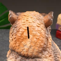 Копилка "Сова большая, натуральная" 27 см Копилка "Сова большая, натуральная" 27 см