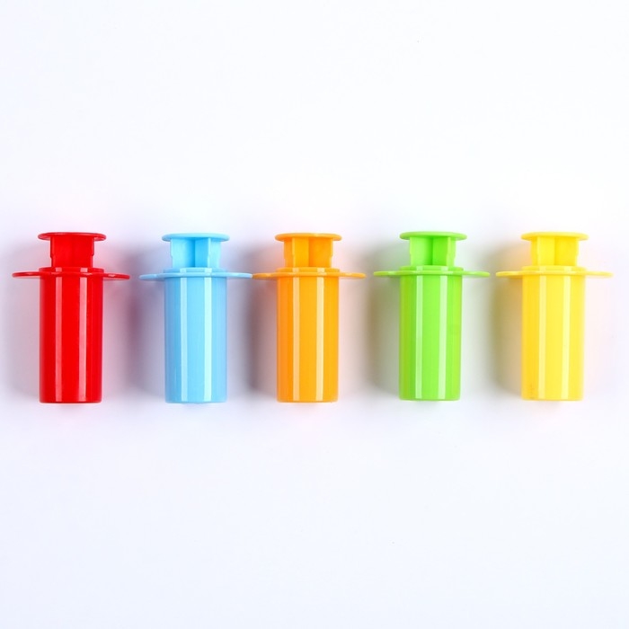 Пресс для лепки, набор 5 шт., цвет МИКС