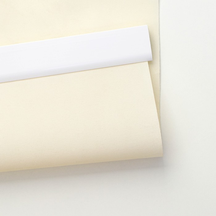 Штора рулонная &laquo;Механика&raquo;, 100&times;180 см (с учётом креплений 3,5 см), цвет бежевый