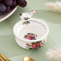 Солонка &laquo;Курочка&raquo;, 7,5х7,5х6 см, 70 мл, 1 сорт , авт.Верченко Н.П..