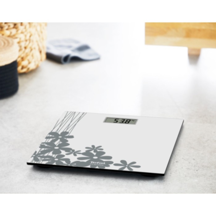 Весы напольные Tefal PP1430V0, электронные, до 150 кг, серые Весы напольные Tefal PP1430V0, электронные, до 150 кг, серые