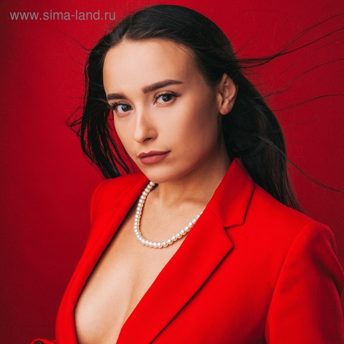 Бусы &laquo;Шар&raquo; нить, классика, шар №10, цвет белый, L=45 см