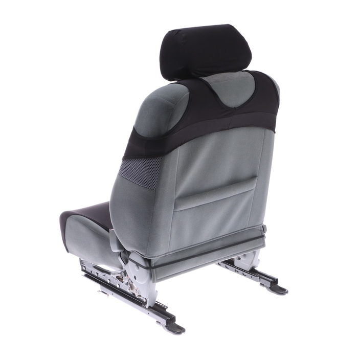 Комплект на передние сиденья "Бахтаг", 2 майки, 2 подголовника, светоотражающий принт