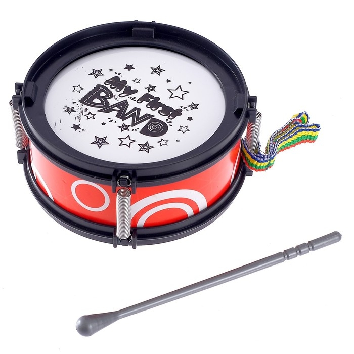 Игрушечный барабан &laquo;Звезда&raquo;, детский, МИКС