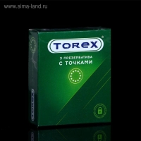 Презервативы &laquo;Torex&raquo; С точками, 3 шт.
