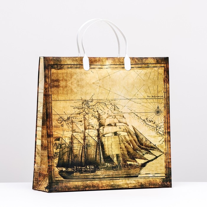 Пакет Пакет "Корабль", мягкий пластик, 30х30 120 мкм