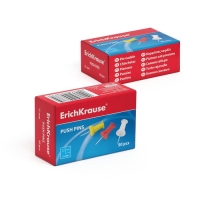 Кнопки силовые, цветные 50 штук, Erich Krause Кнопки силовые, цветные 50 штук, Erich Krause