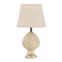 Настольная лампа "Мухамера" Е27 40Вт золото 19х19х37см RISALUX Настольная лампа "Мухамера" Е27 40Вт золото 19х19х37см RISALUX