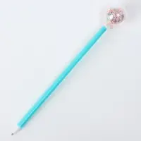 Ручка &laquo;Пайетки&raquo;, синие чернила, МИКС