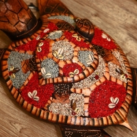 Сувенир "Черепаха" албезия 40х25х11 см