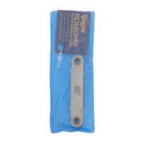 Резьбомер ТУНДРА, метрическая резьба, 0.5 - 7 мм