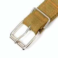 Ошейник брезентовый двухслойный, 72 х 3,5 см, песочный