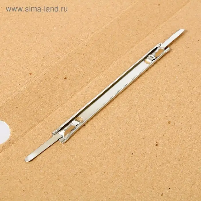 Скоросшиватель А4, Calligrata, микрогофрокартон, белый, до 300 листов, ширина корешка 30 мм