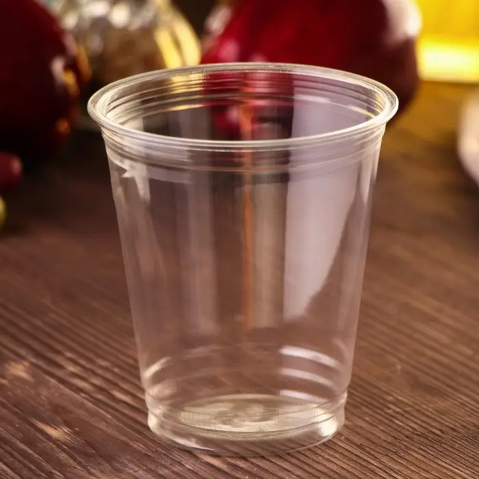 Стакан одноразовый, 300 мл, пластик ПЭТ, d=9.5 см, h=10.7 см, прозрачный
