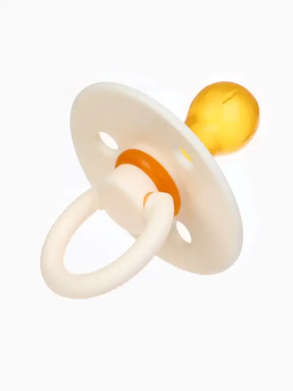 Соска - пустышка классическая, латекс, цв.айвори, в контейнере, от 0 мес., M&B