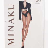 Женские колготки MINAKU 100 ден, цвет бежевый, размер 4/L